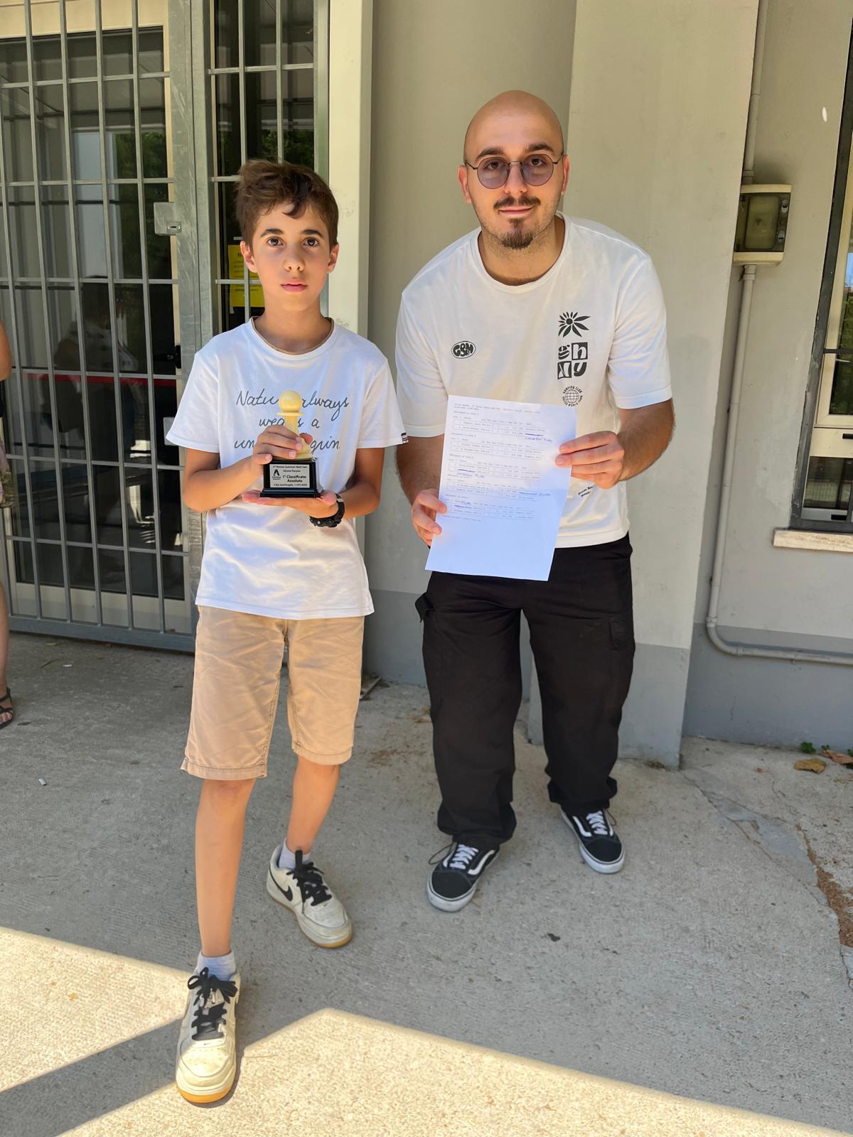 Stefano Villante premiato, Girone Anand
