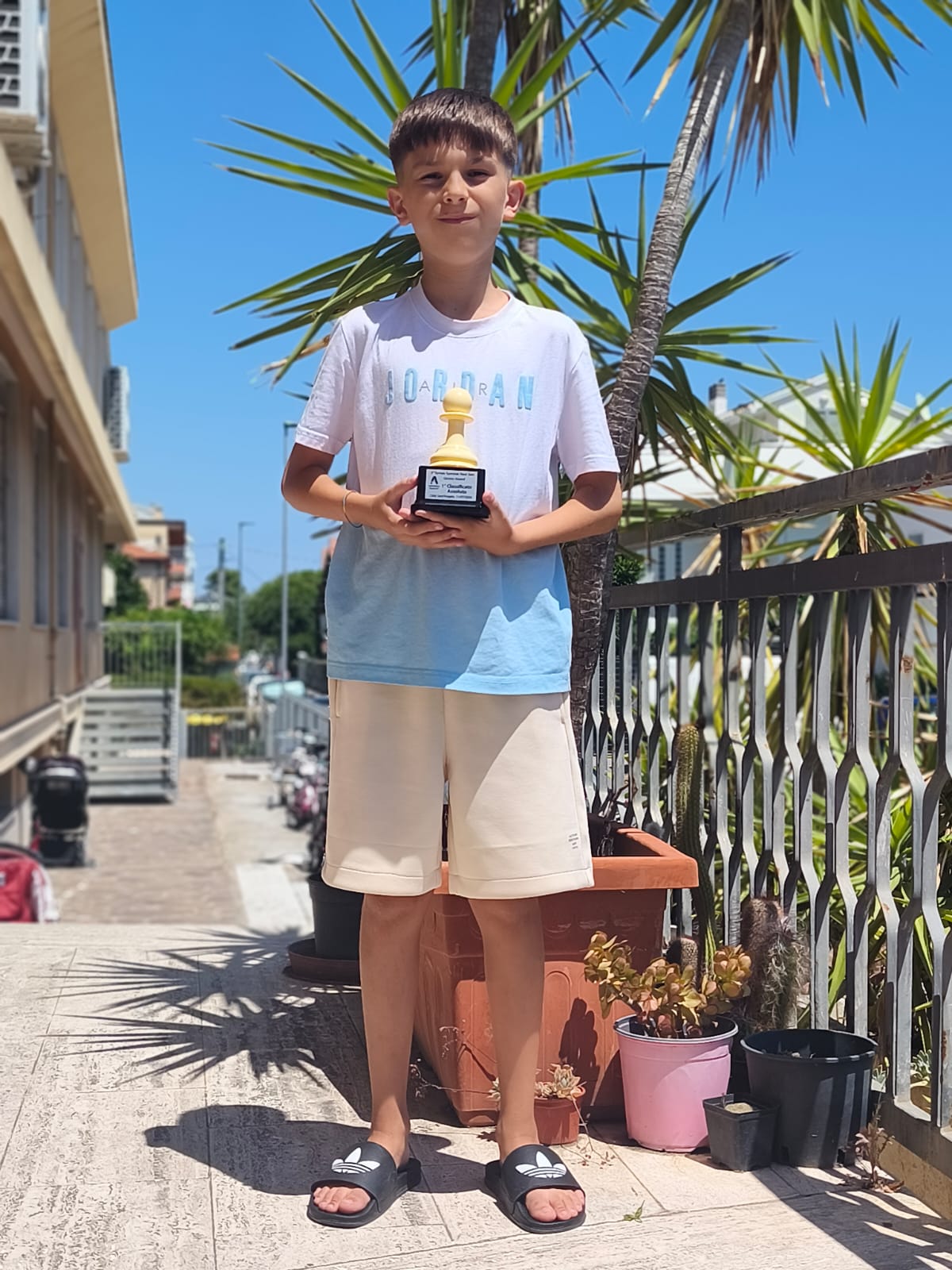 David Draghici premiato, Girone Karpov